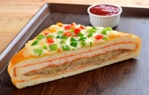 पिज्जा सैंडविच रेसिपी | How to make easy cheesy pizza sandwich