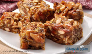 पार्टी पसंदीदा ड्राई फ्रूट बर्फी | How to make Dry fruits barfi