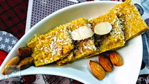 मेंगौ नारियल बर्फी रेसिपी | How to make mango coconut Barfi
