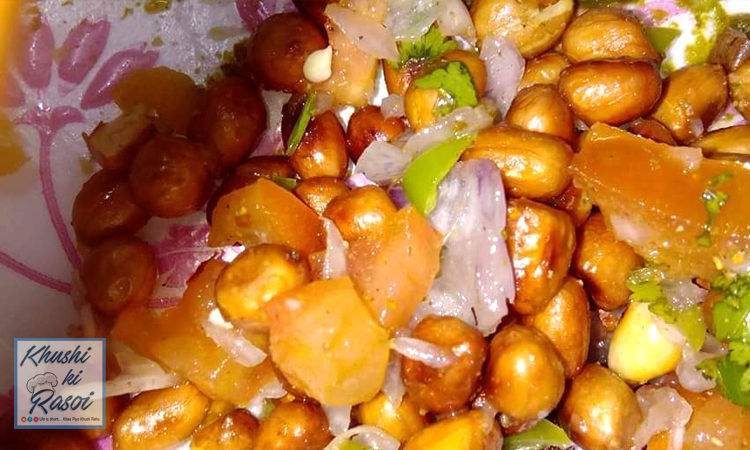 मूंगफली चाट रेसिपी | How to Make Easy Peanuts Chaat