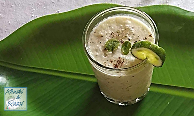 खीरे की लस्सी रेसिपी | How to Make Refreshing Cucumber Mint Lassi