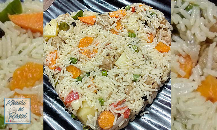 वेज पुलाव दिल रेसिपी | How to Make Amazing Vegetable Pulao