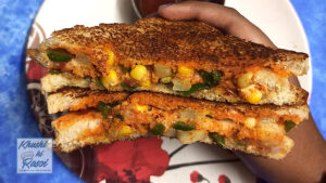 स्वीट कॉर्न सैंडविच रेसिपी जो खाएं सब को भाएँ | Corn Sandwich Recipe h