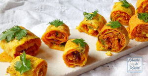 Besan Masala Rolls Make Besan Masala Rolls in an easy way