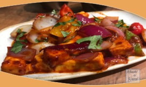 Make this tasty Chilli Paneer recipe for the party.