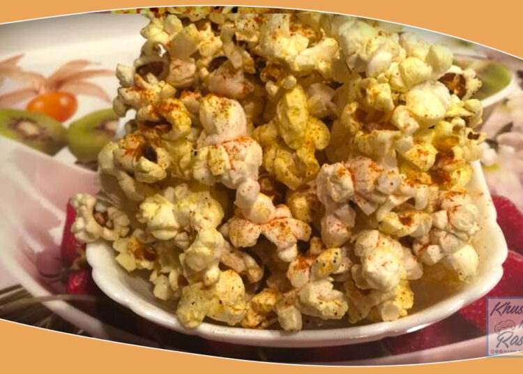 Home Made Simple and Spicy MASALA POPCORN