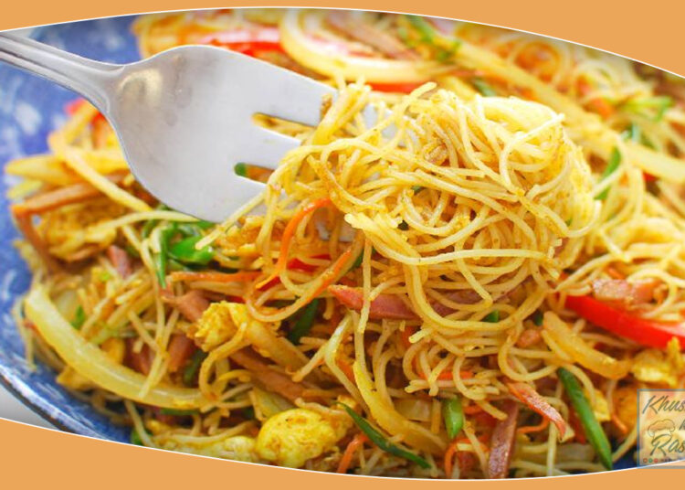 Veg Hakka Noodles Banane ka Tarika